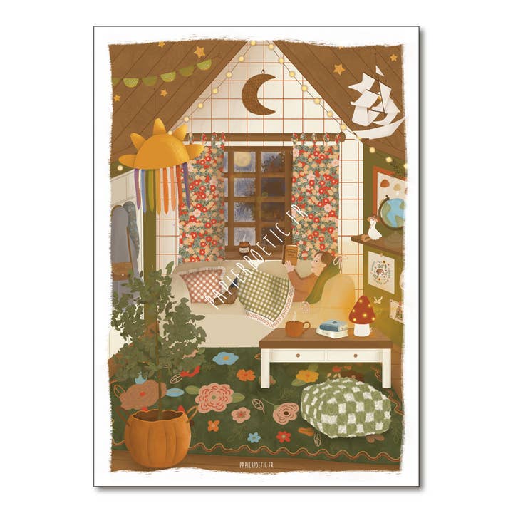 Papier Poetic - Wholesale Poster - "Autumn Room" Poster