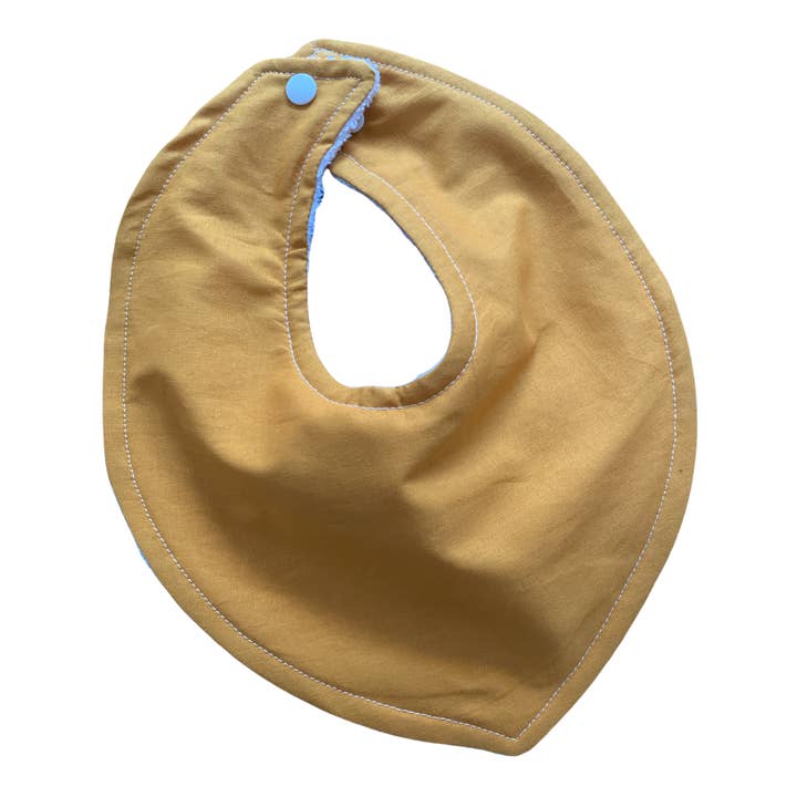 Bless by Jess - Wholesale Bib – Baby - Mustard Dribble bib