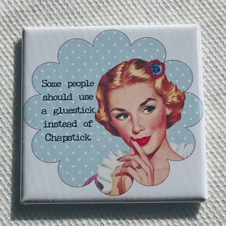 COLLA STICK AL POSTO DI BURROCACAO MAGNETE 2x2 per la vendita all'ingrosso da parte di Stuck On Joy