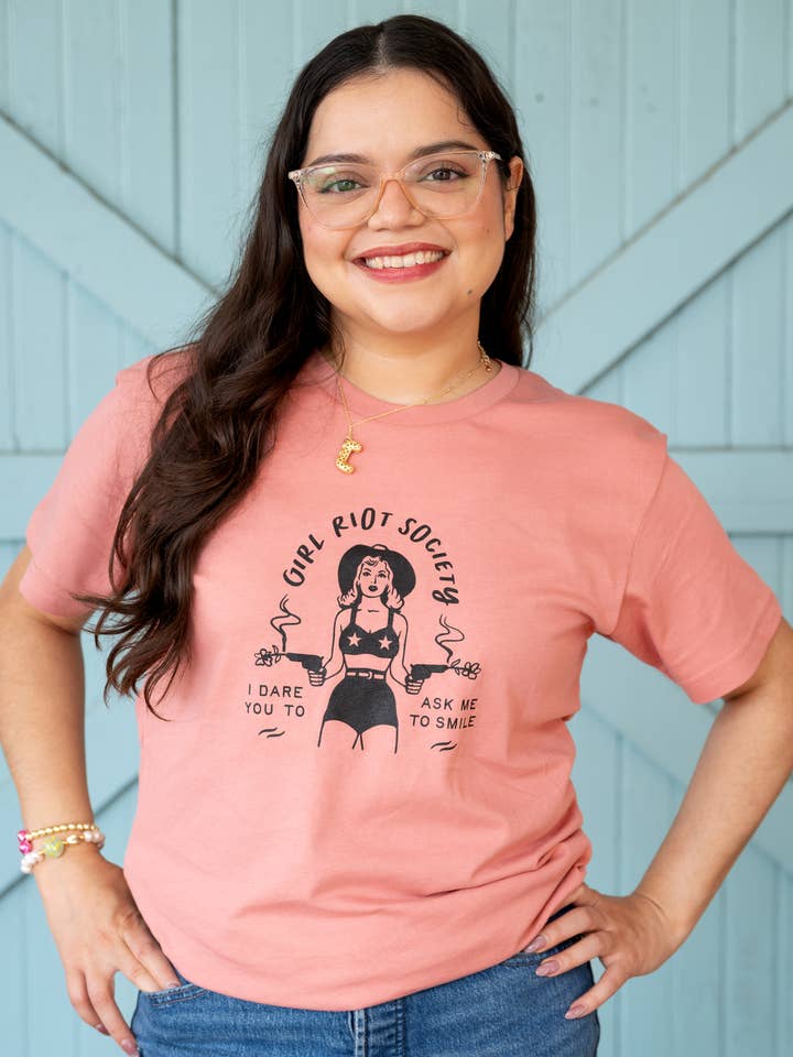 Girl Riot Society by Mosaic Makers Co - Wholesale Screen Printed T-Shirt - Women's - Girl Riot Society Tees - Wholesale