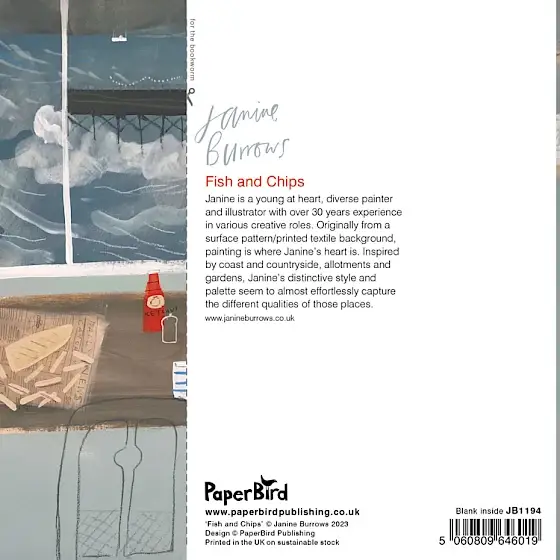 Paper Bird Publishing – wholesale Everyday greeting card – Fish 'N' Chips1