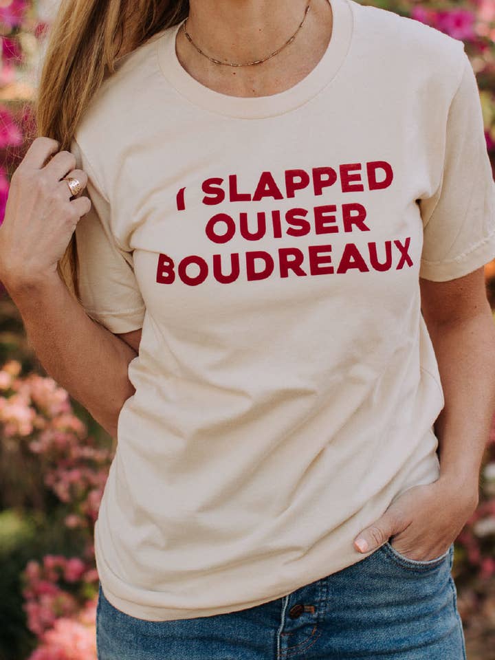 Sweet Baton Rouge - Vendita all'ingrosso Maglietta serigrafata - Donna - I Slapped Ouiser Boudreaux - Maglietta1