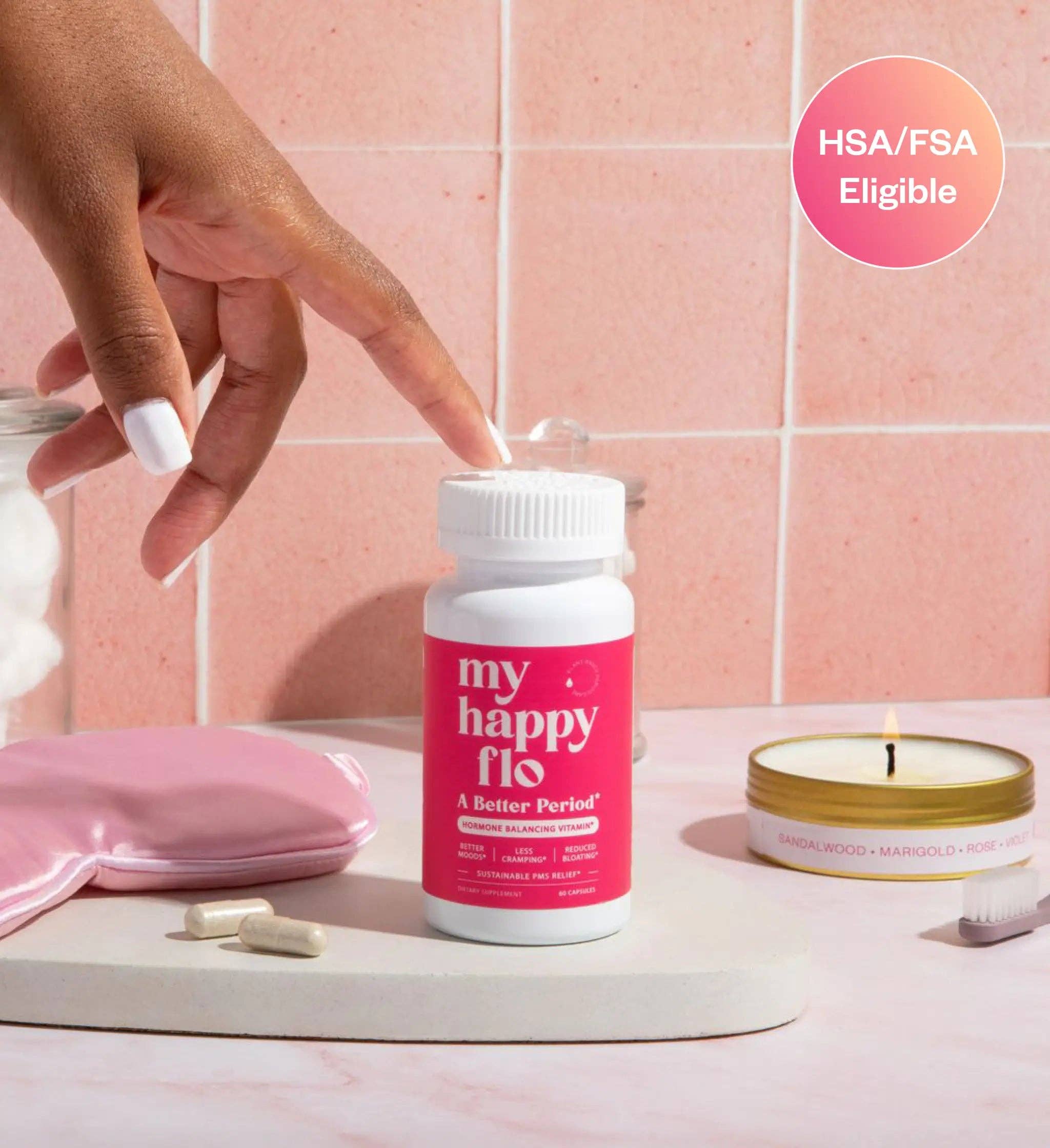 My Happy Flo - Wholesale Oral Supplement/Vitamin - My Happy Flo ~ Period Relief Vitamins0