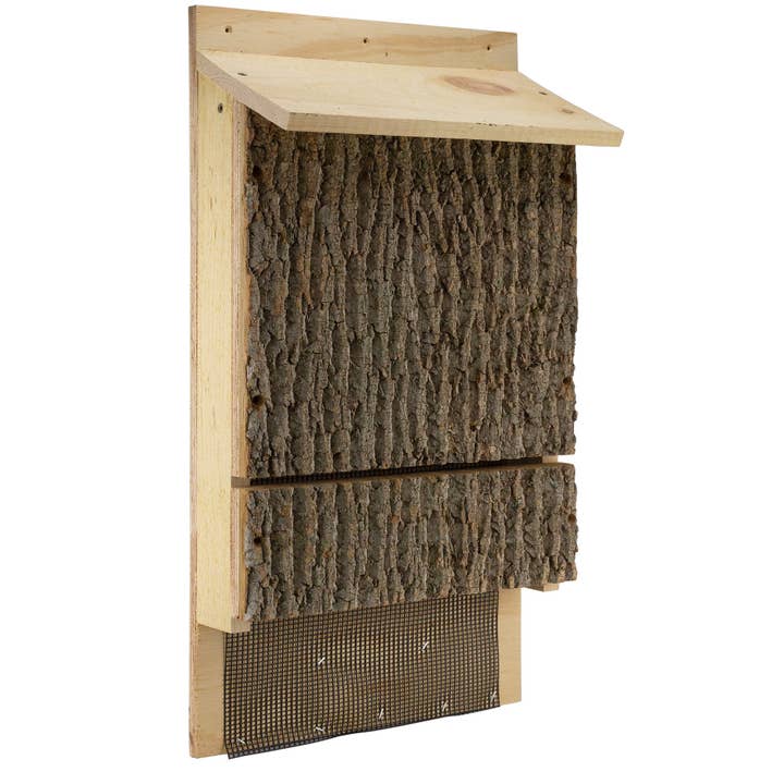 Kurated Korner - Wholesale Bird House - Uncle Dunkle's OBC Endorsed Wooden Bat House