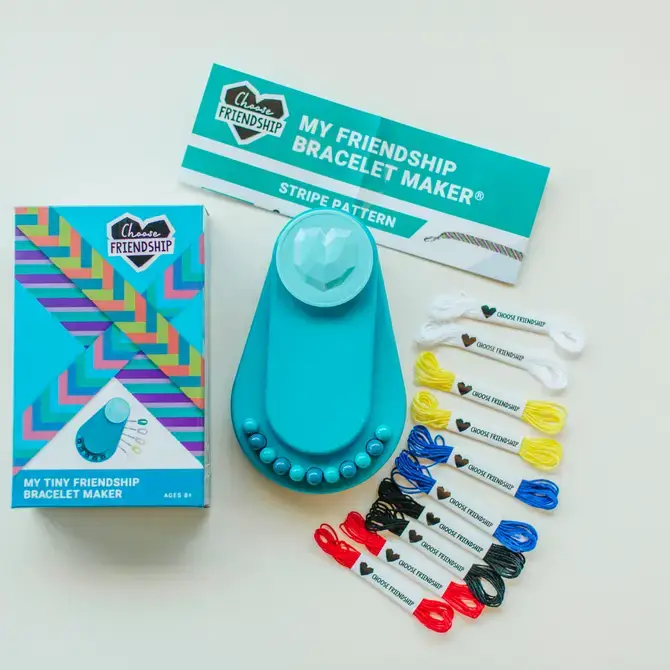 Choose Friendship - Wholesale DIY Jewelry - Kids - My Tiny Friendship Bracelet Maker Craft Kit - Gift for Girls5
