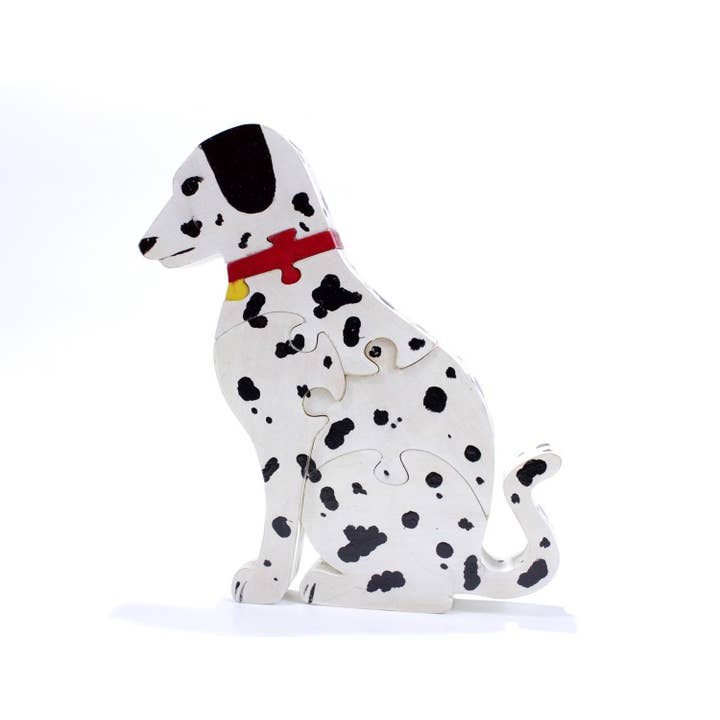 Dalmation Dog Puzzle and Standing Decor for wholesale by Berkshire Bowls