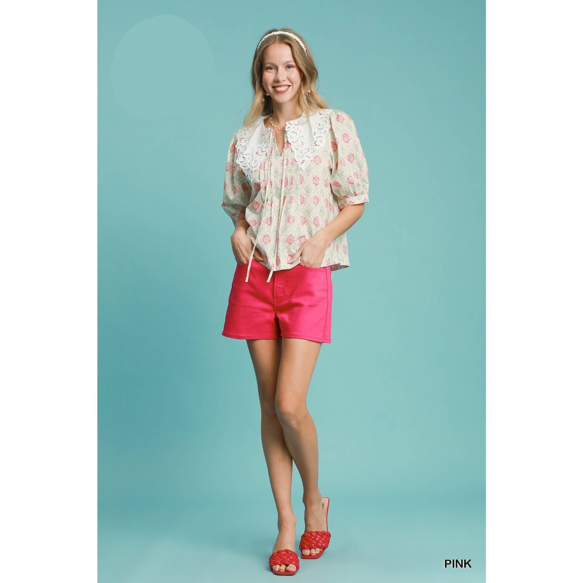 STYLE USA - Wholesale Tunic - Women's - Floral Print Top 13