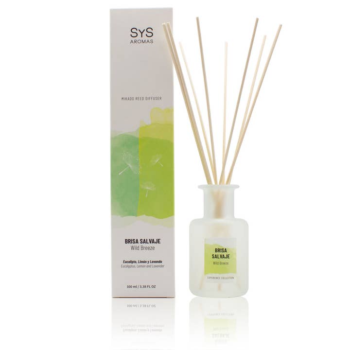 Mikado Wild Breeze Ambientador 100ml Experience SYS Aromas por atacado de Laboratorio SYS