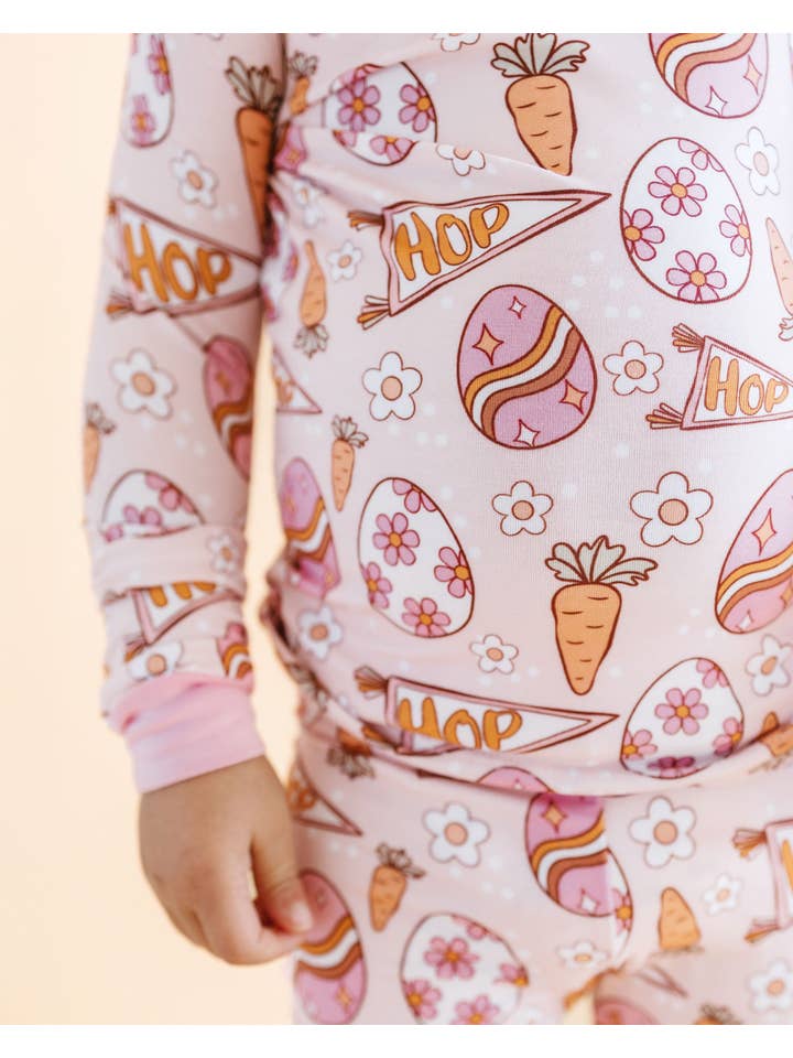 Lucky Panda Kids - Wholesale Top & Pant Set - Kids - Bamboo Two Piece Set | Easter Hop7