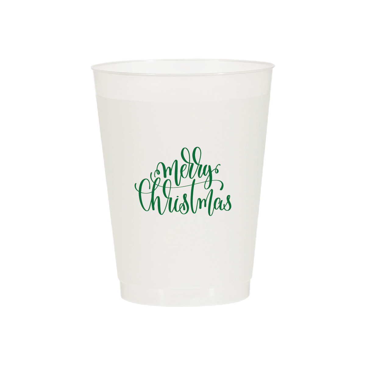 MADdesign - Wholesale Disposable Cup - Merry Christmas Script Cups1