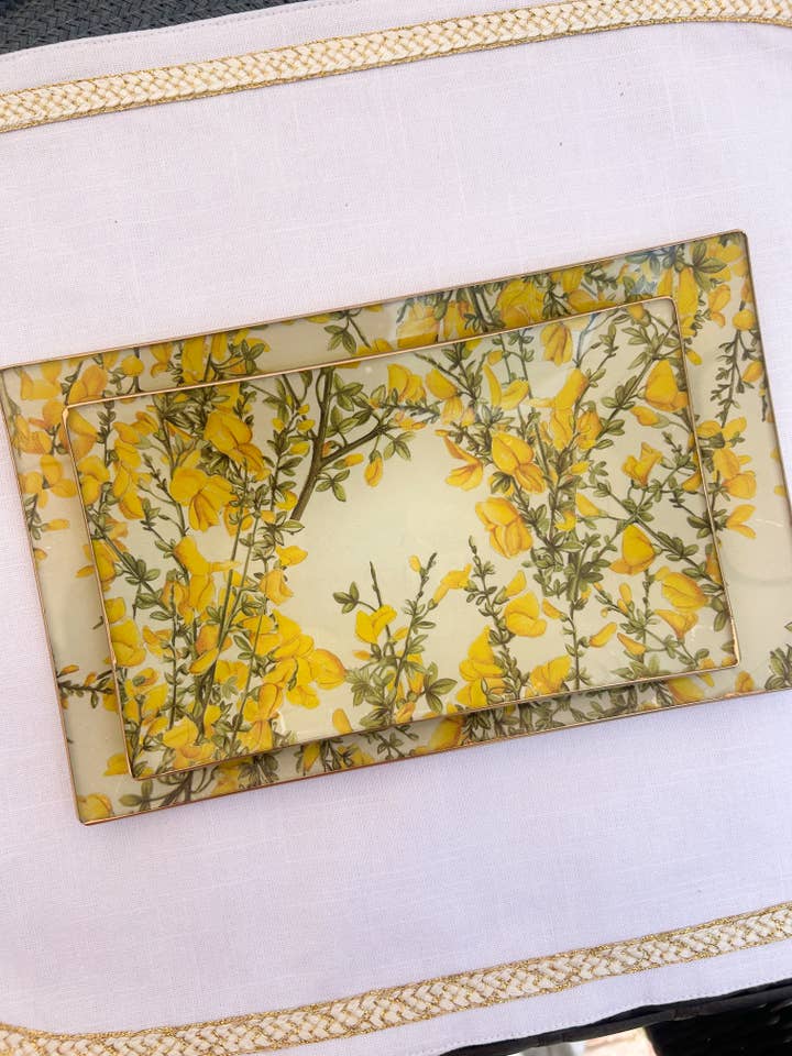 Glass Handmade Plates & Trays - Ginestra for wholesale by Biccara