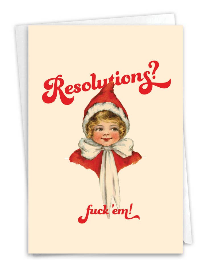Biglietto di Capodanno - Eff The Resolutions per la vendita all'ingrosso da parte di NobleWorks