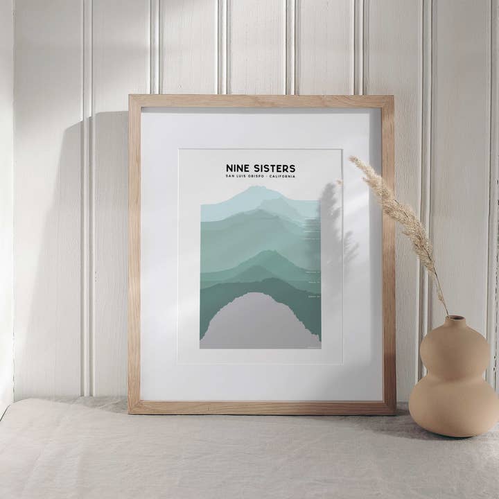 Amandalee Design – wholesale Konsttryck – Höjder Art Print6