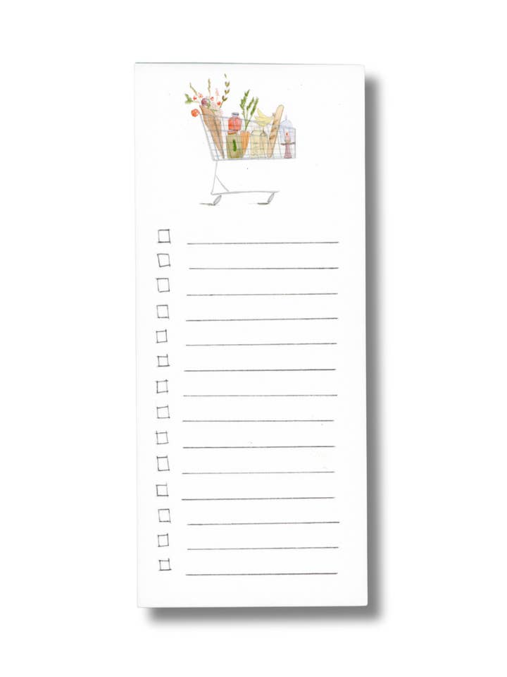 "Lista de Compras" Bloco de Notas por atacado de Bear on Paper