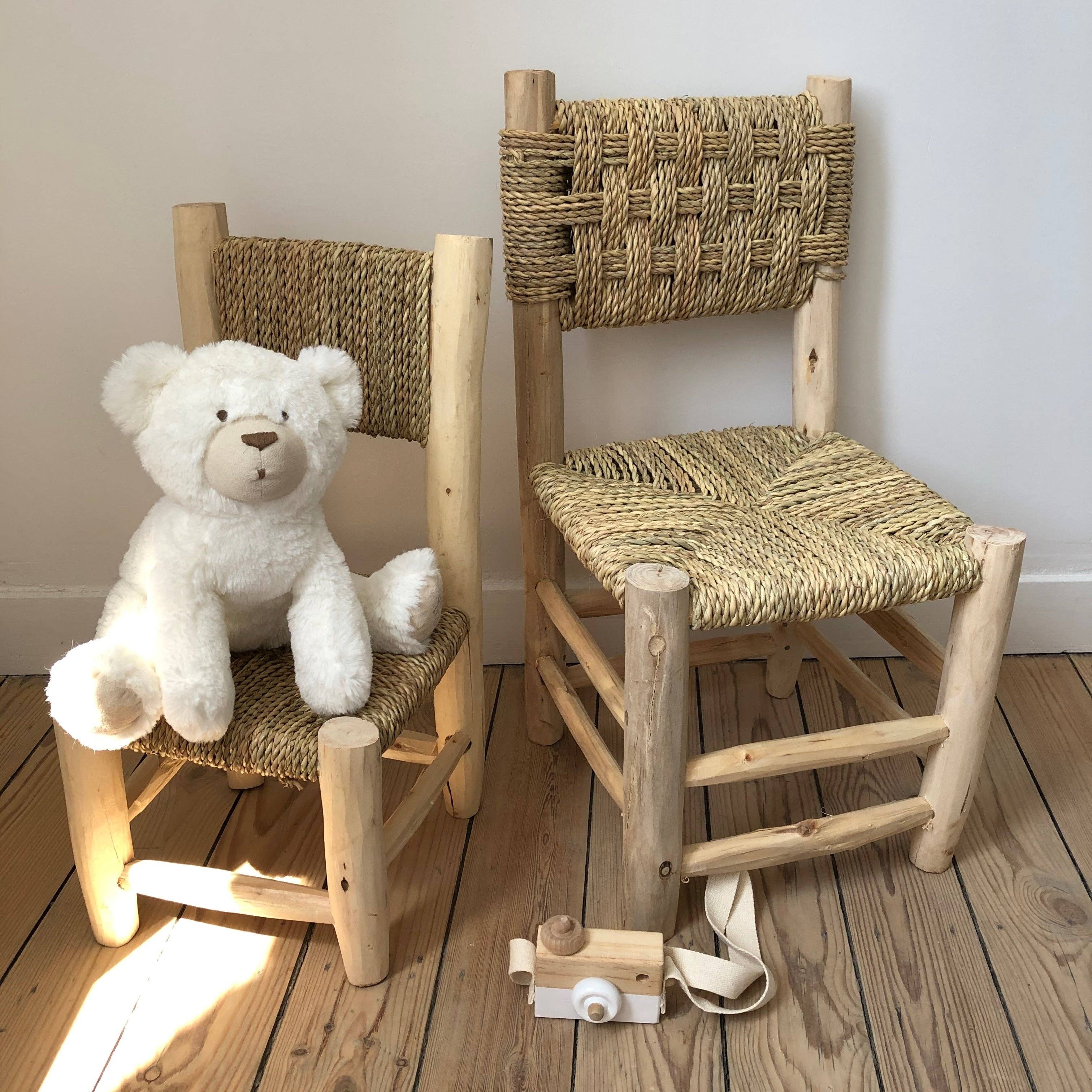 Bohome Living - Wholesale Chair - Kids - Child's chair in wood and rope6