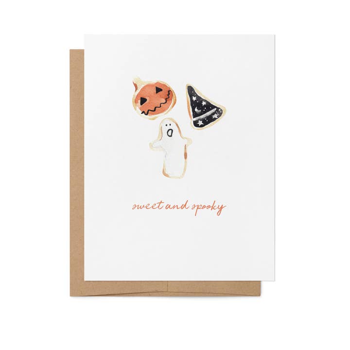 Paper Swan & Co. - Wholesale Halloween Card - Halloween Sweet and Spooky Card Set1