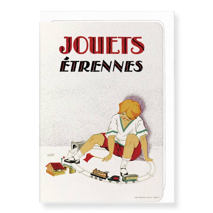 JOUETS ETRENNES (C.1920): Vintage Greeting Card for wholesale by Ezen Trade