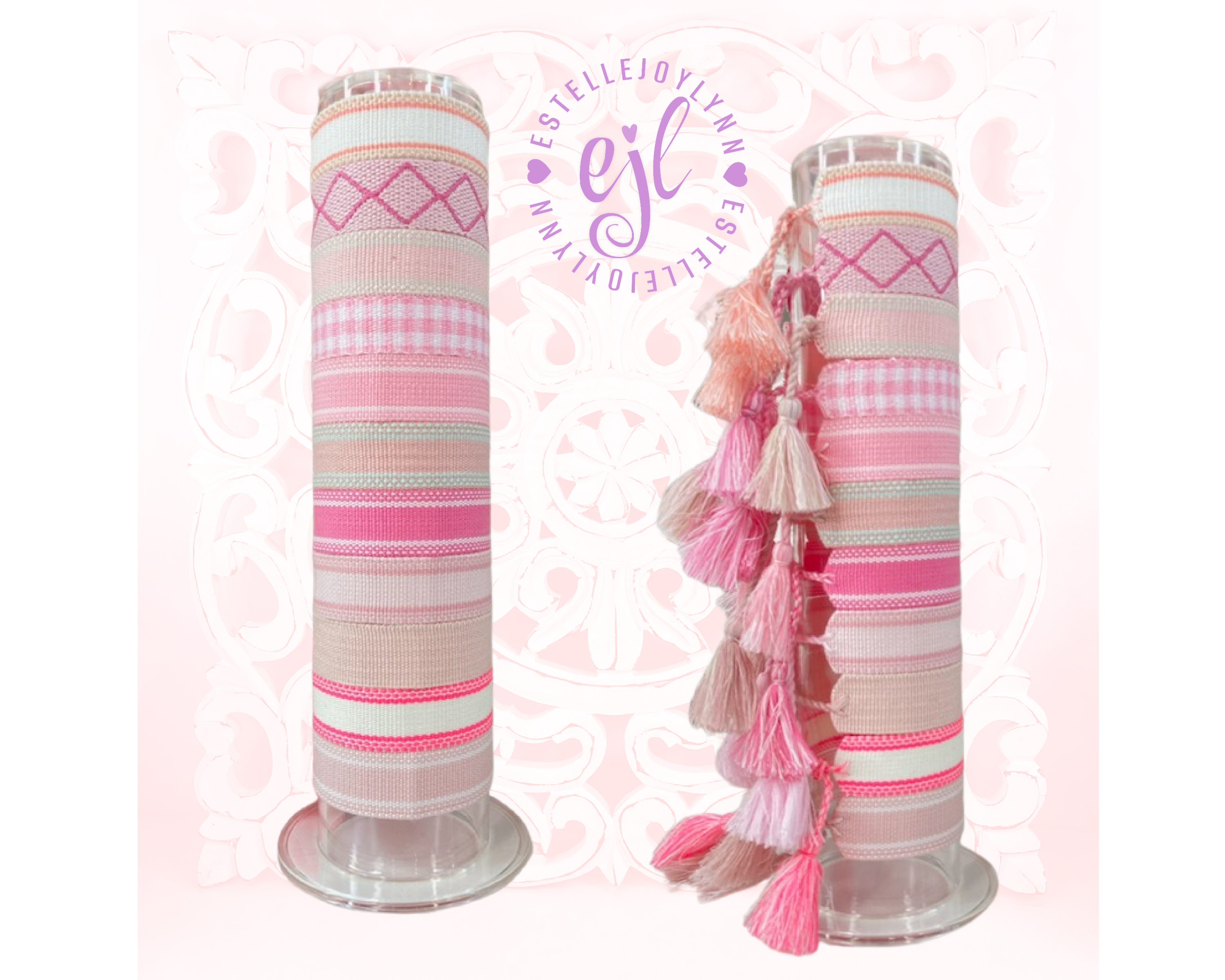 EstelleJoyLynn, LLC - Wholesale Woven/Braided Bracelet - School Spirit Embroidered Bracelet / Custom School Bracelet4