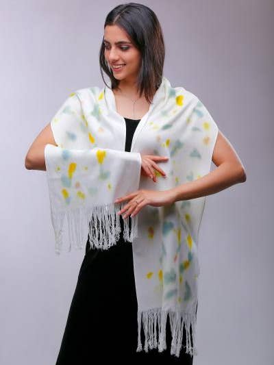 Before Sunrise- Foulard
Ecoprint - Handmade fabric for wholesale by Shirin Persia