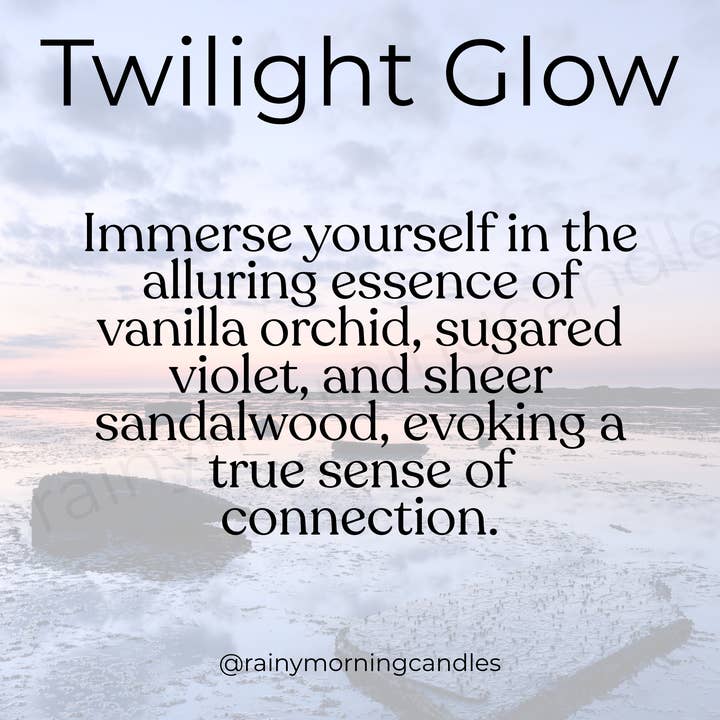 Rainy Morning Candles - Wholesale Wax Melt - Twilight Glow | Delicia Drench Cheirosa 59 Inspired Wax Melt2