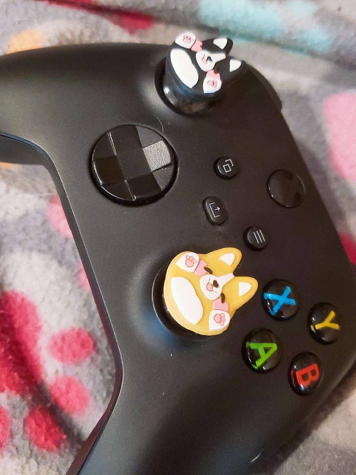 Couvercle de prise de pouce Corgi Joy con pour la vente par SucculentScribbles