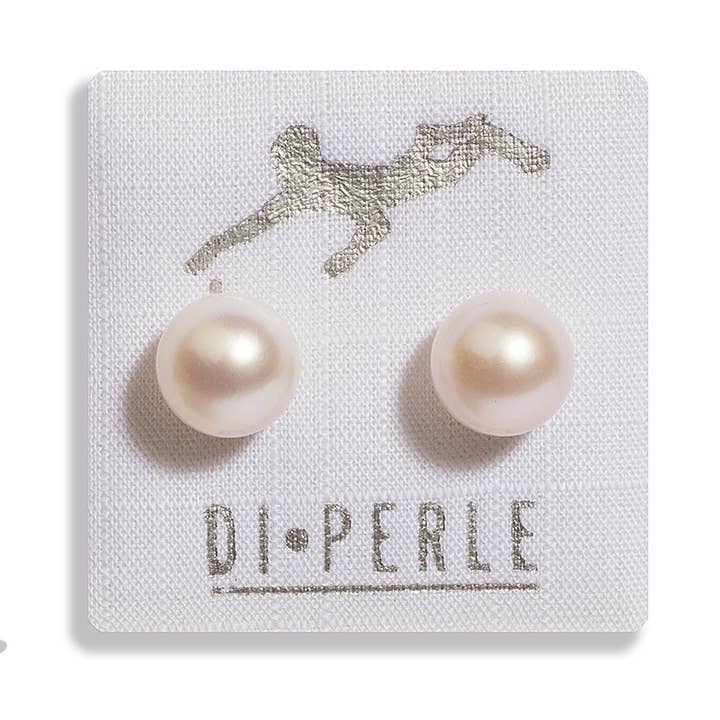 Pendientes de perlas (akoya) | 8.0 - 8.5 mm | blancos | 585 para venta al por mayor de Di Perle GmbH