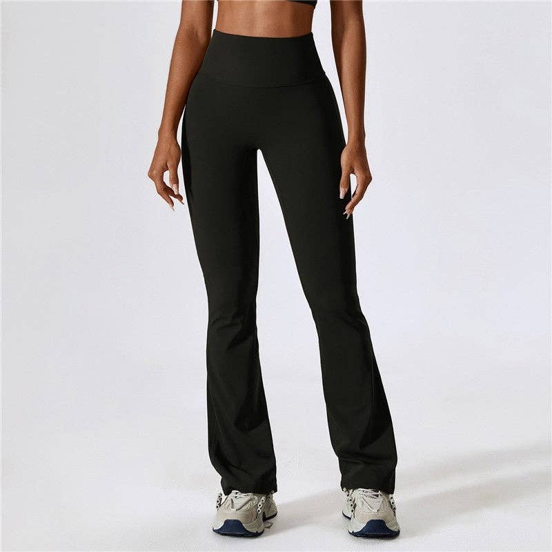 UZ Wholesale Store - Wholesale Athletic Sweatpants/Joggers - Women's - Slightly Flared High-Waisted Casual Sweatpants0