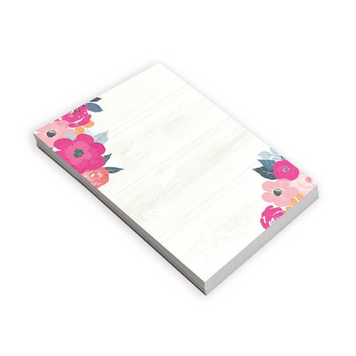 Bloc-notes - Roses Magenta pour la vente par GINA B DESIGNS
