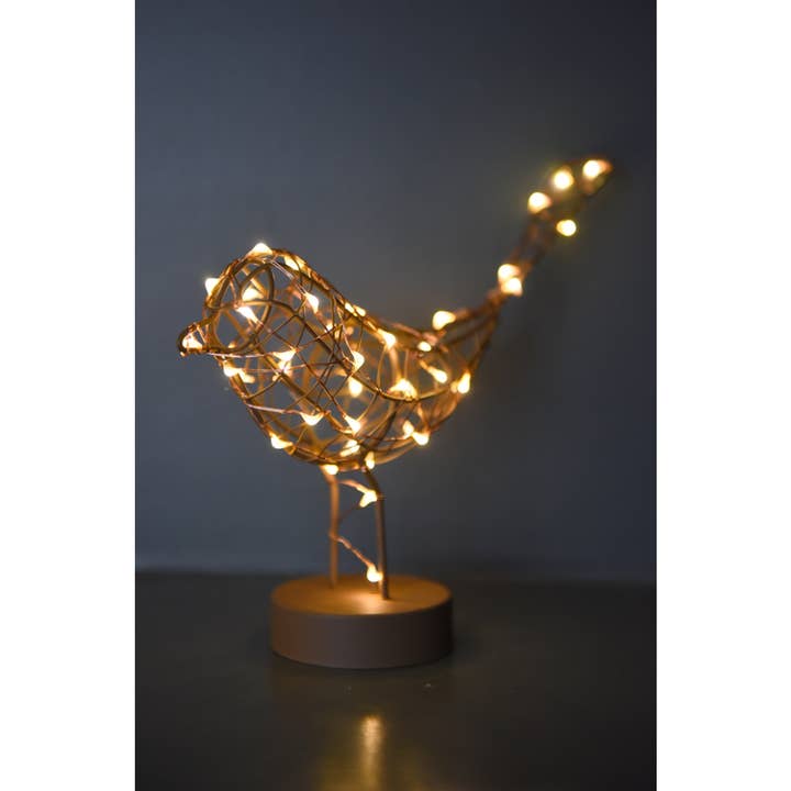 Lumina Of London AU - Wholesale Decorative tabletop object - Table Robin Light - Cute LED Ornament10