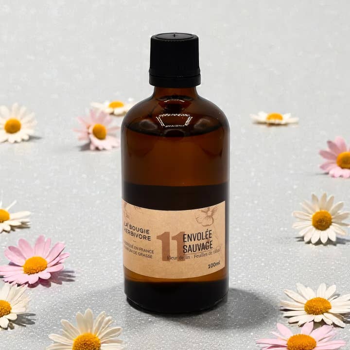 Difusor nº 11 ENVOLE SAUVAGE - Flor de lino + hojas... para venta al por mayor de LA BOUGIE HERBIVORE