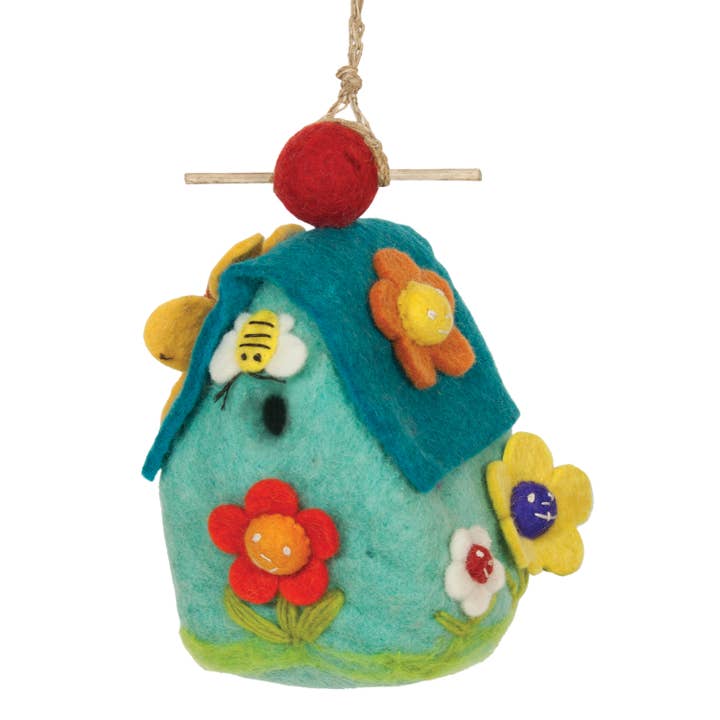 dZi Handmade - Wholesale Bird House - Flower House Birdhouse