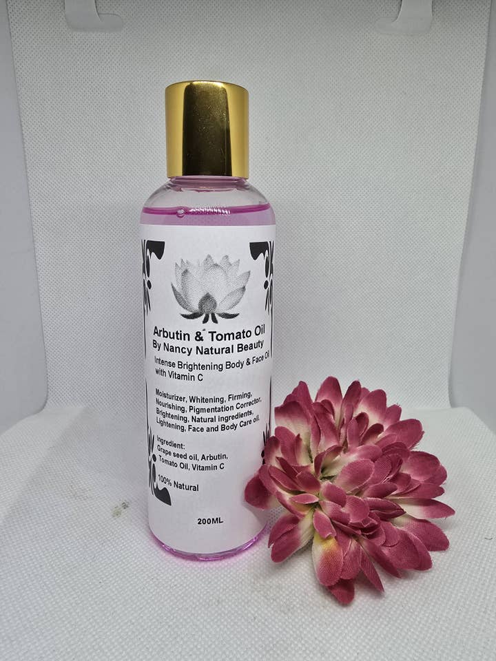 Arbutin & Tomatenöl für den Großhandel von Nancy Natural Beauty Skincare