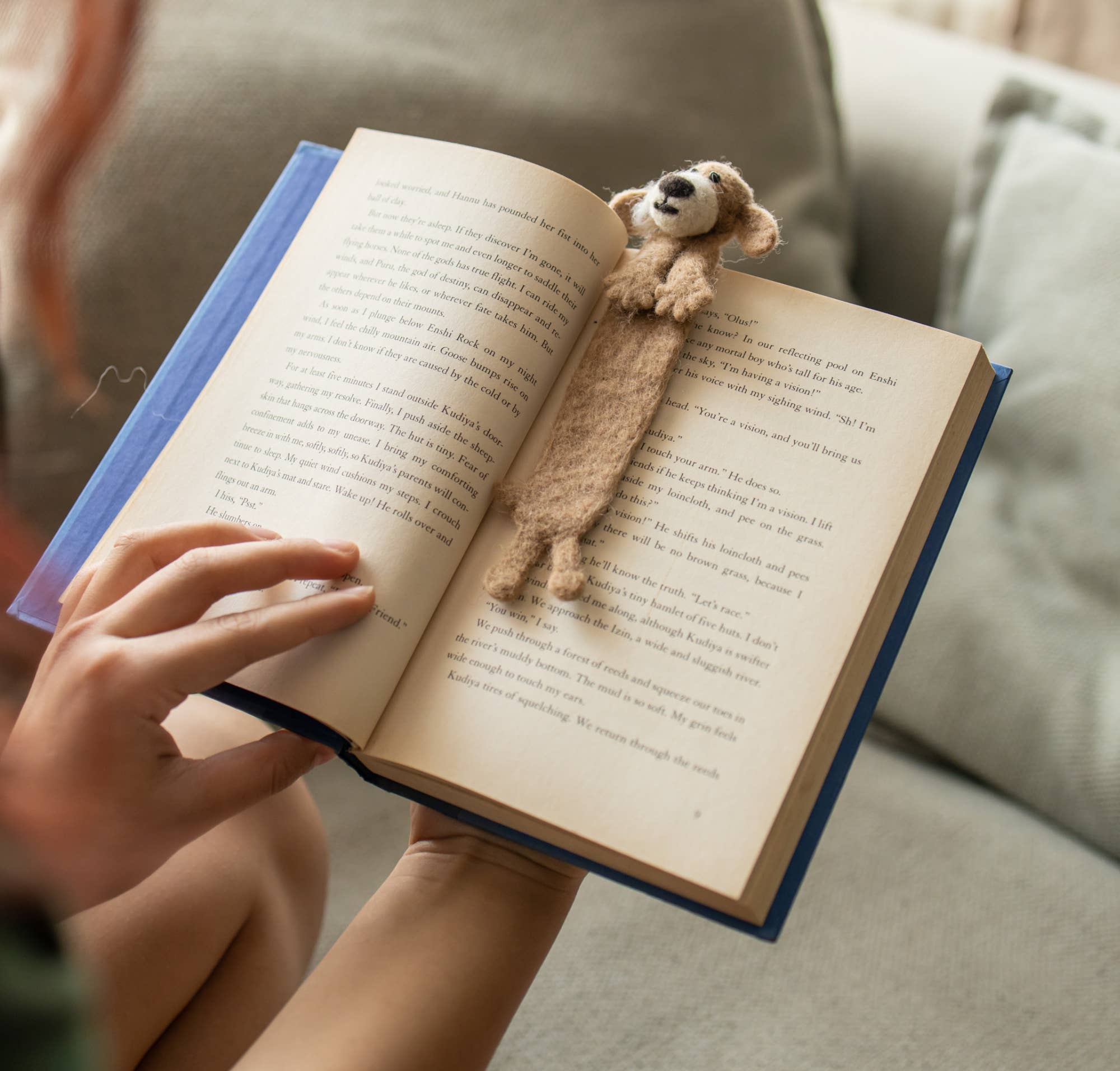 Everest Pet Supply & Gifts – Großhandel Lesezeichen – Handgefertigtes Lesezeichen mit Hund aus 100 % Filzwolle1