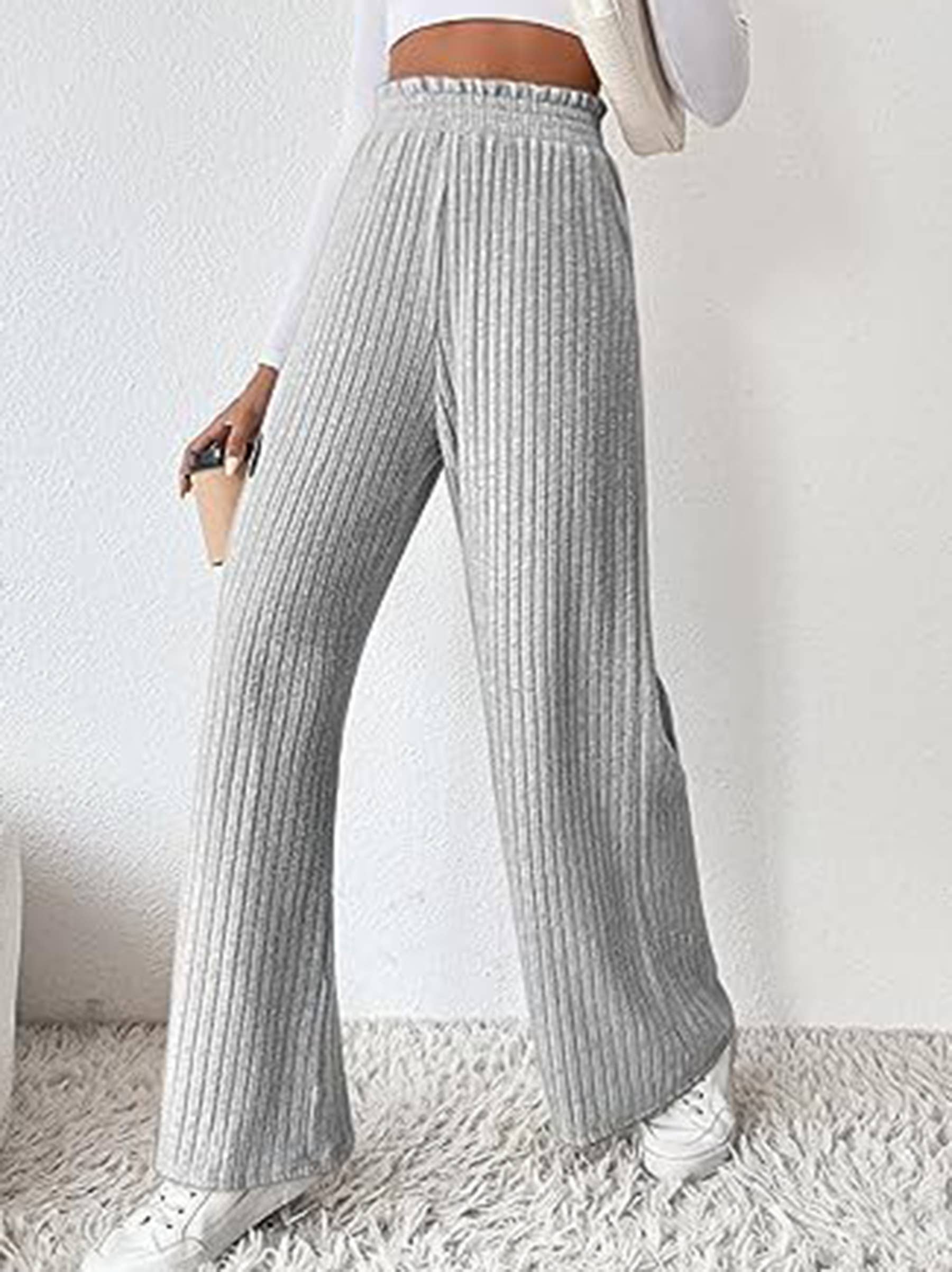 Wholesalesir - Wholesale Pants - Women's - Fashion Casual Loose Knit Pants2