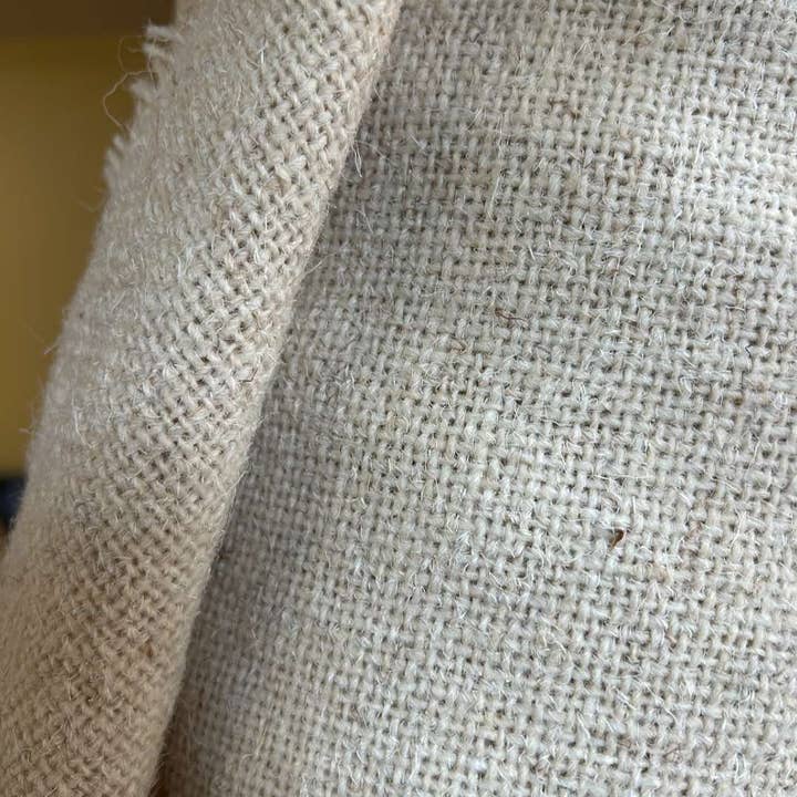 Sustainable Rope Ltd - Wholesale Fabric - 100% Welsh Wool Natural Fabric - 10.5ppi2