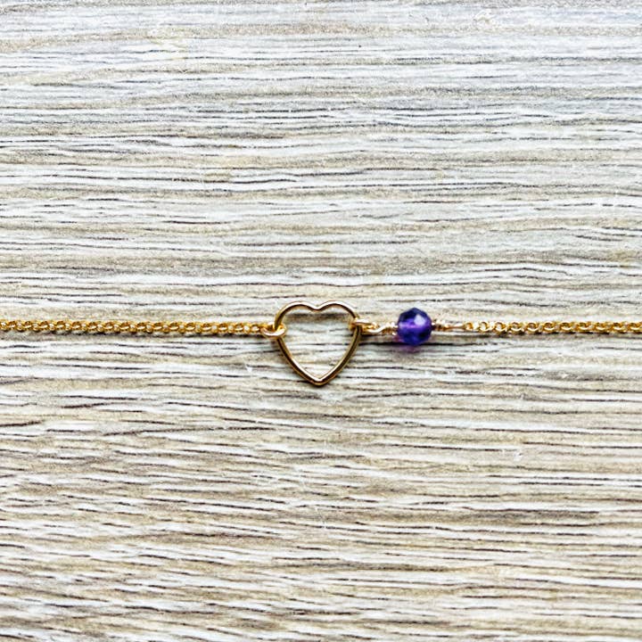 YSIE – Großhandel Armband mit Charms/Anhängern – Vergoldetes Geburtsstein-Armband von Mon Coeur