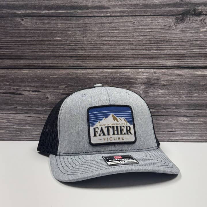 Father Figure Woven Patch Hat – 208Tees for wholesale by 208 Tees