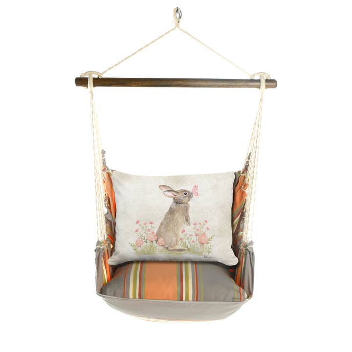 Magnolia Casual - Wholesale Swing Set - Hammock Swing 4-Piece Set indoor / outdoor - Serene Sunset16