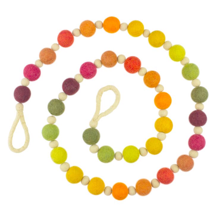 Guirnalda arco iris otoño para venta al por mayor de dZi Handmade