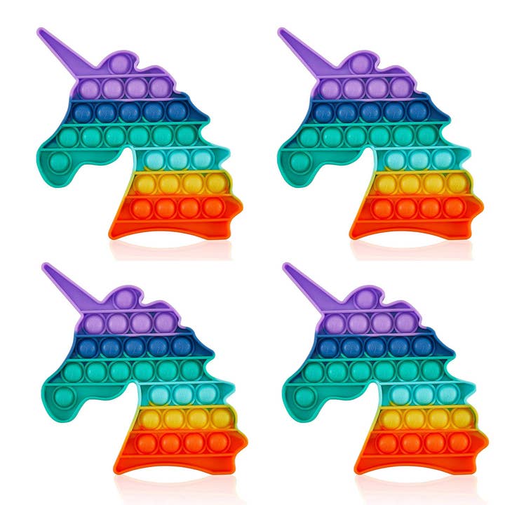 Buddha Yoga - Wholesale Fidget Toy - Kids - Rainbow Unicorn Pop It Toy In Bulk3