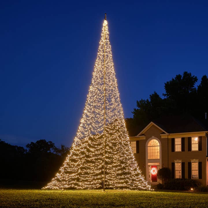 Fairybell | 33ft | 8,000 LED lights | Warm white | Excl Pole for wholesale by Fairybell