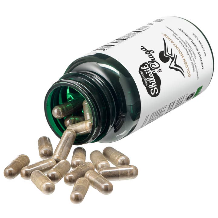 SiberianGreen - Wholesale Oral Supplement/Vitamin - Shilajit & Chaga Capsules – An Immunity Increasing Natural Booster & Energy Capsule