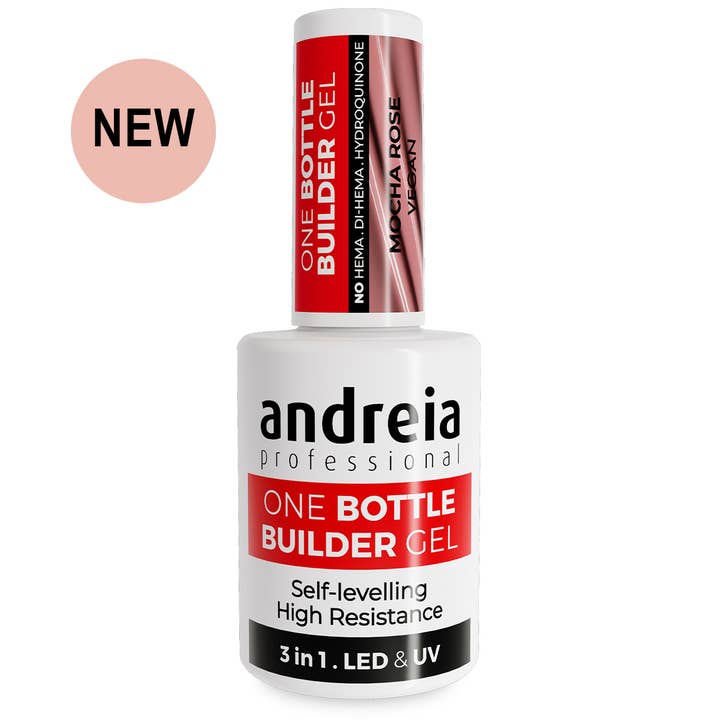 En flaske Builder Gel 3 i 1 - Mocha Rose for engroshandel hos Andreia Professional