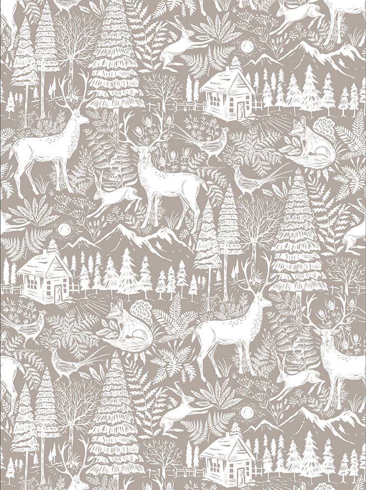 Maison Lorrain - Wholesale Tea Towel - Foret Lin - Linge a vaisselle / Tea Towel Forest Linen2