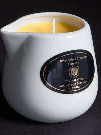Velas de masaje vigorizantes Luxury Spa 228ml para venta al por mayor de Christopher Courtney