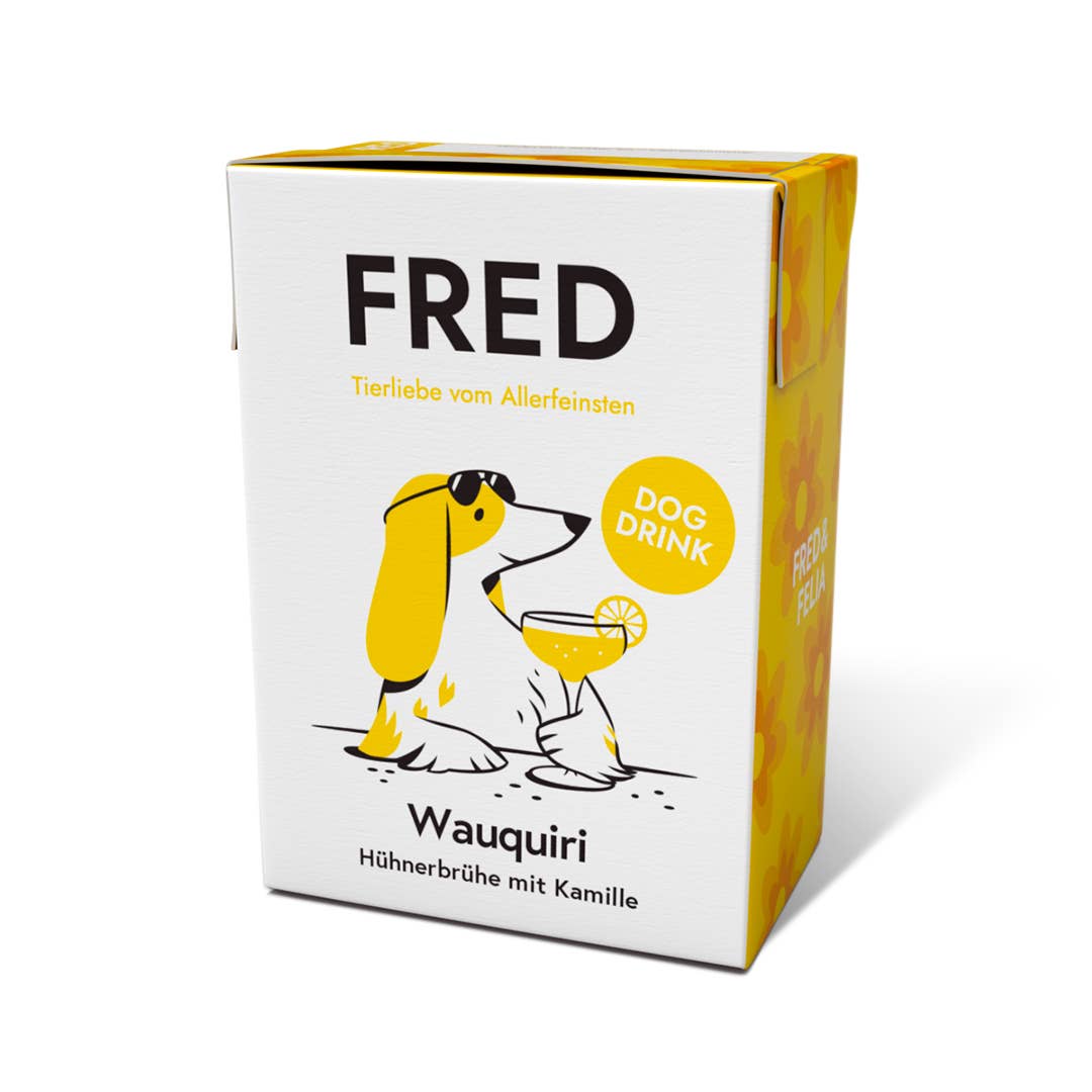 FRED & FELIA - Wholesale Pet Food - Dog - FRED Dog Drink "Wauquiri"