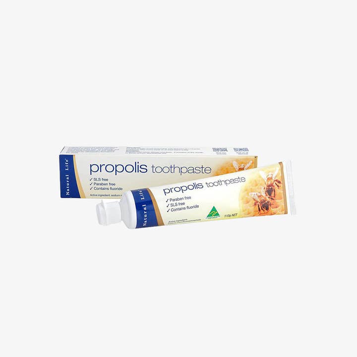 Natural Life™ Propolis Toothpaste 110g - SLS Free & Paraben Free. Contains flouride for wholesale by Natural Life