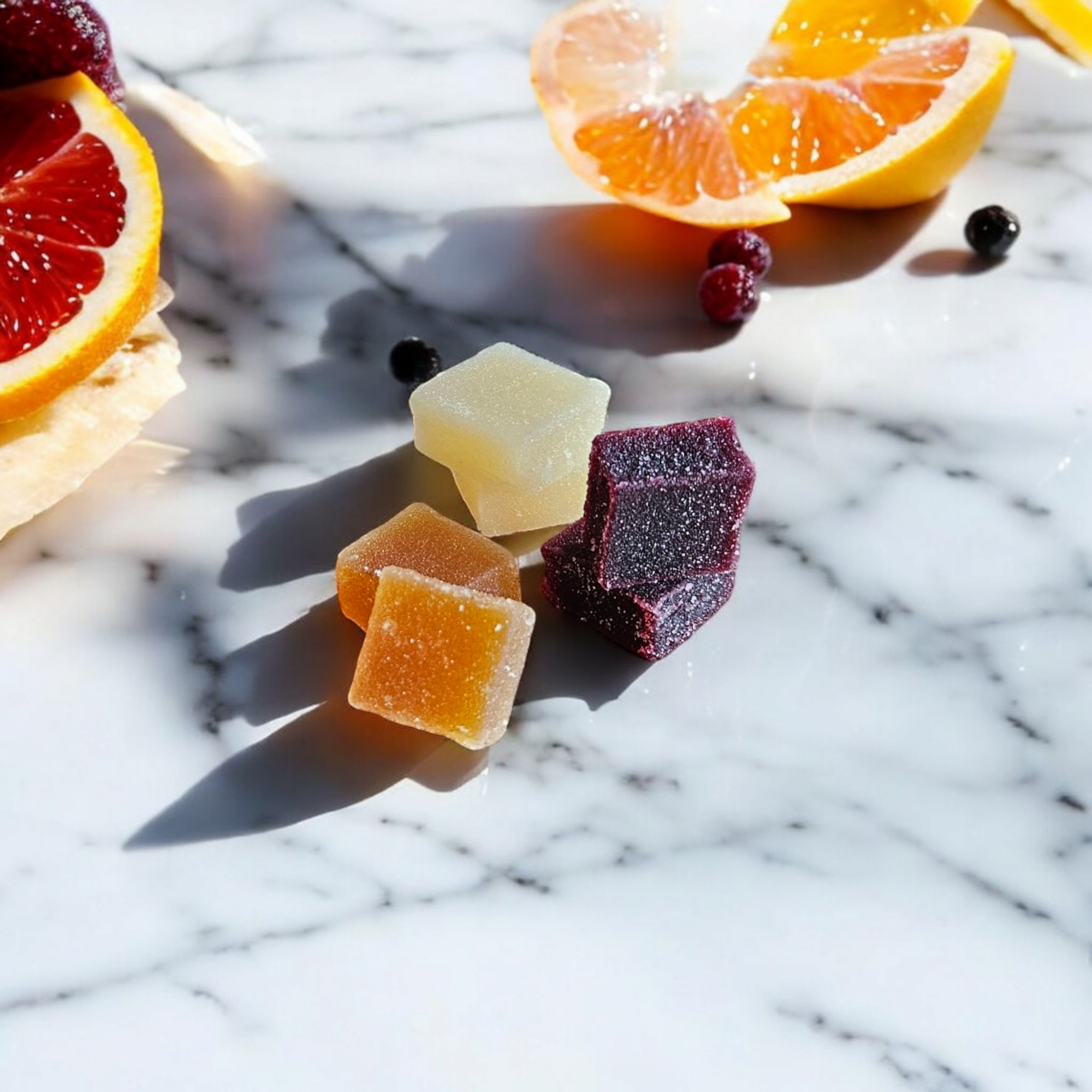 J. Patrice Chocolate Studio - Wholesale Gummy - Pâte de Fruit 8 piece Box - Mixed 2