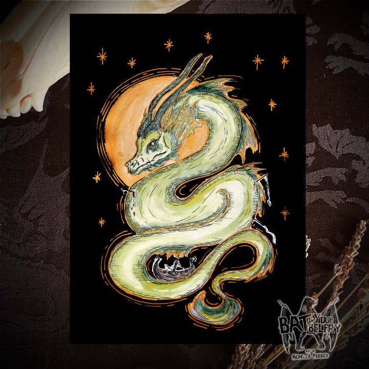 Jormungandr Drucken für den Großhandel von Bat In Your Belfry