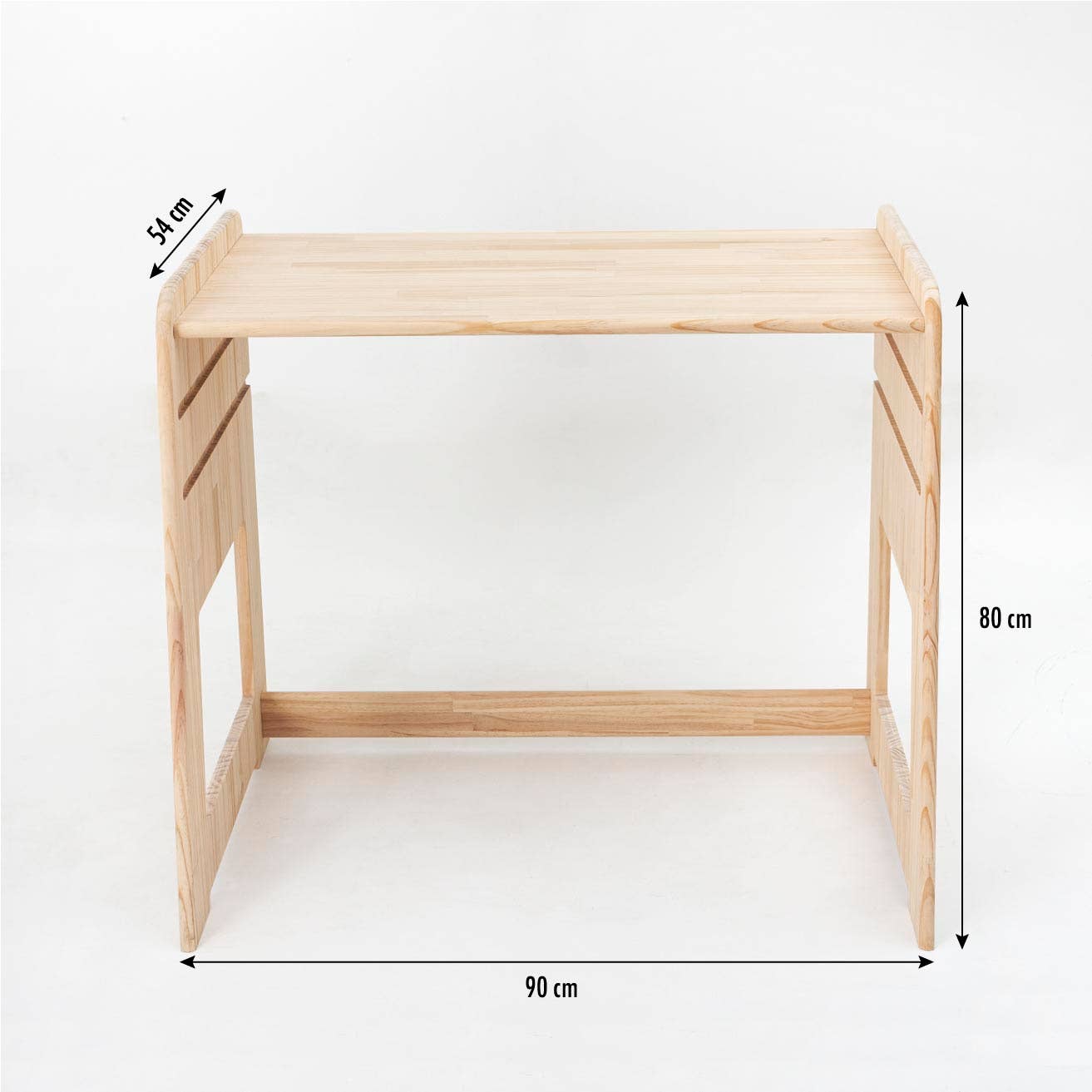 Really Nice Things – wholesale Desk set – Solid pine wood desk in natural wood color Montessori1